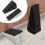Heavy Duty Door Stopper Adjustable Spring-Loaded Rubber 2