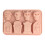 Halloween candy silicone mold pumpkin bat witch hat 1