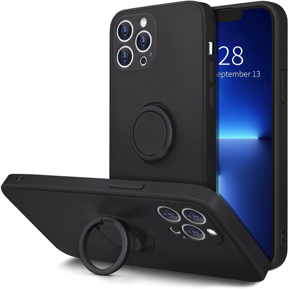 Iphone 13 Pro Max Case With Rotatable Ring Holder Magnetic 9085618593305