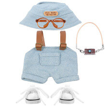 Doll Clothes Outfit Set for 15cm and 17cm Dolls 5 Pieces