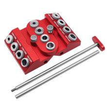 Drill Guide Jig for 30 45 90 Degree Angles with 4 Hole Sizes