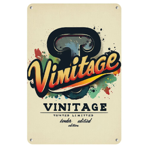 Vintage Garage Wall Decor Sign Home Theme 1 Piece