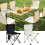 Portable Folding Camp Chair with Mesh Pocket and Storage Bag 6