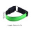 LED Armbands USB Rechargeable ABS Polyester 2 pcs 8