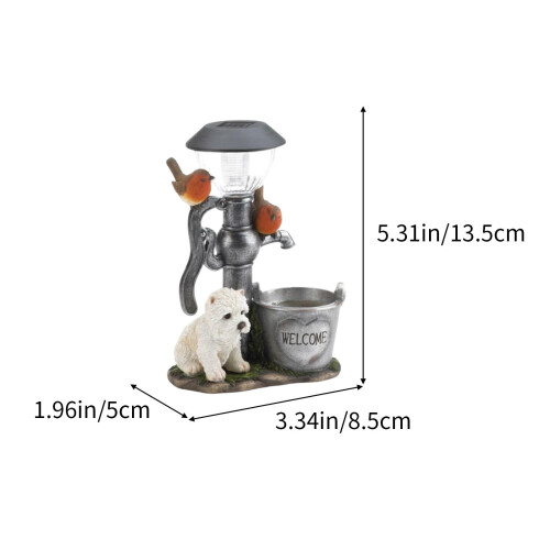 Solcellsdriven rörelsesensor utomhusbelysning vattentät LED 1-pack 2