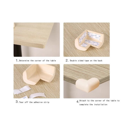 Corner Cushions Foam Safety Edge Guards 12 Pack 2