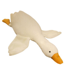 Giant White Goose Plush Hugging Pillow 160cm