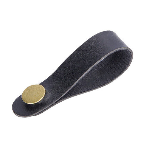 Vintage Leather Guitar Neck Strap Button Adapter