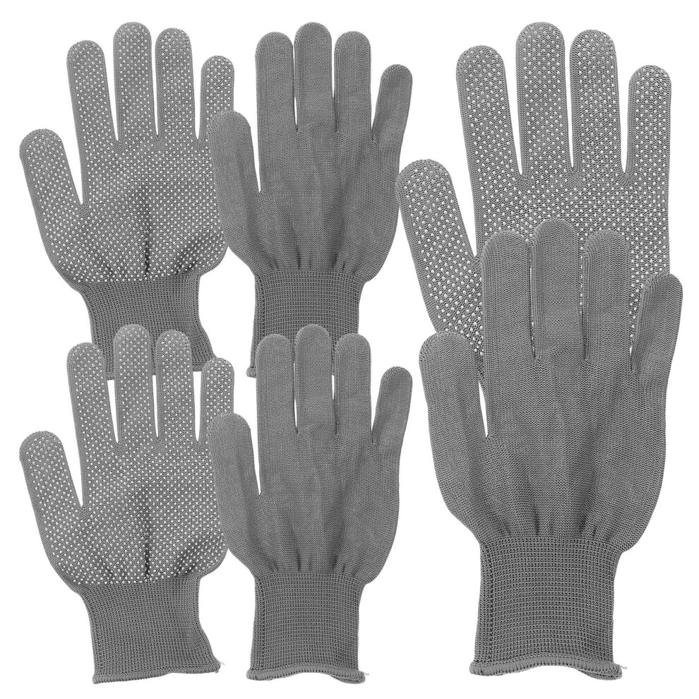 Gardening Gloves Protective Nylon Elastic 3 Pairs 9085618031951