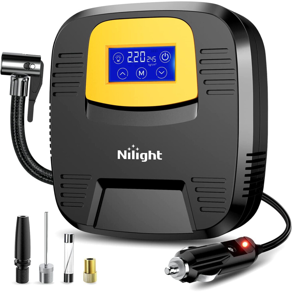 Portable 12V Dc Tire Inflator With Digital Gauge 150 Psi 900223357762