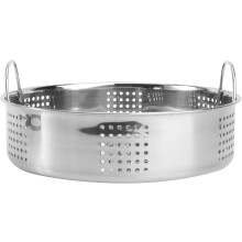 Stainless Steel Steamer Basket with Handles 23 cm