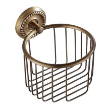 Brass Antique Wall-Mounted Toilet Paper Holder
