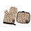Oven Mitts Leopard Print Thickened Heat-Resistant Kitchen 1