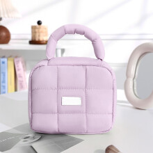 XiYing Women's Travel Toiletry Organizer Bag – Large Capacity, Compartmentalized Makeup Pouch, Portable Cosmetic Case (7.67x6.49x2.95 in), 1-Pack