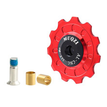 Bike Rear Derailleur Jockey Wheel Aluminum Alloy 11T Red
