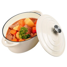 Enameled Cast Iron Dutch Oven 4.5 Qt with Lid