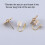 Non-Pierced Clip-On Earring Converters Copper 10-Pack 7