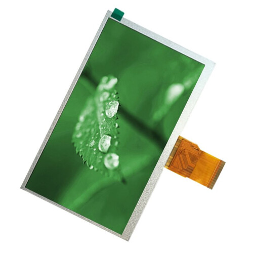 Tela LCD THH070BH03-08E FlexEM Fe6070w de 7 Polegadas TTL 50Pin Alta Definição 1024 X 600 IPS Full View para Tela 2