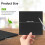 10 Pcs Square Kitchen Compost Bin Charcoal Filter Replacements, Compost Pail Replacement Carbon Filters, 4.7inch, Black 6