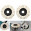 Wool Felt Polishing Disc 4.5 Inch 8