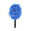 Microfiber Car Window Cleaner Brush Blue 11.8 Inch 1