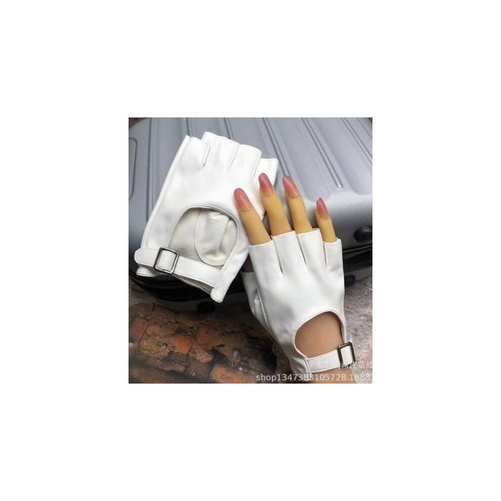 Women's Fingerless Gloves Half-Finger Style 1 Pair 900223367884