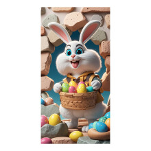 Easter Door Cover Waterproof Fabric 31x79in