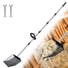 Chicken Poop Scooper Ergonomic Grip Adjustable 1 Pack