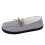 Pantufas mocassim femininas de camurça, quentinhas e macias, para uso interno e externo. 3