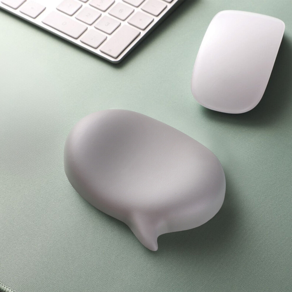 Ergonomic Rubber Mouse Wrist Support Pad For Office And Gray 9085618038769