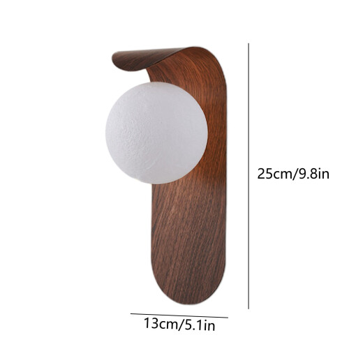 Lampe murale LED à intensité variable avec capteur intelligent et veilleuse 2