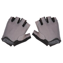 Cycling Gloves Half Finger Gray S Unisex Adult