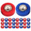 Raindrops Mini Shuffleboard Balls 40 Pcs 1
