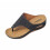 Women's Navy Summer Wedge Sandals Size 37 1 Pair 1