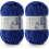 Chenille Yarn for Crocheting Soft Blankets 50g 60m 1