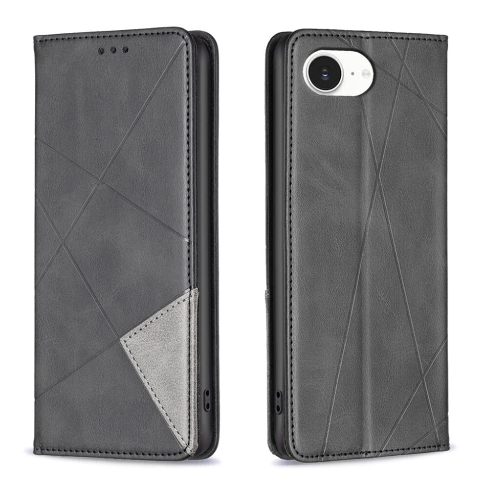 Leather Flip Wallet Case For Iphone 16E Â Magnetic 974856082964