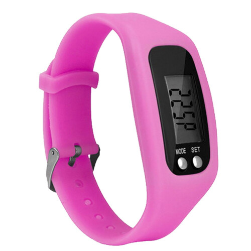 Silicone Running Pedometer Watch with Step and Calorie 1