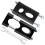 Hemoton Handlebar Mount Risers Metal 1 Pair 5