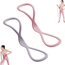 Visulong Figure 8 Resistance Bands for Full-Body Workout