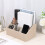 Leather Remote Control Holder with 5 Compartments 1
