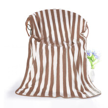 Karymi Soft Striped Bath Towel 70x140cm, Quick-Dry & Absorbent, No Shedding, Warp-Knitted Fabric, 6 Colors – for Home, Gym, Beach, Gifts