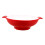 Cereal Bowl Red Plastic 1Set 10.41X8.45X2.55in 5