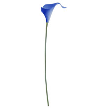 Artificial Calla Lily, for Wedding Bride Shower Blessing Gift Home Decoration (1PC,Blue)