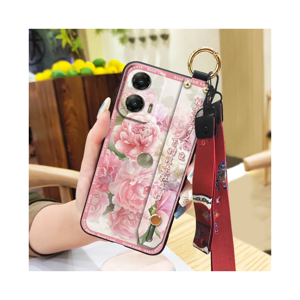Moto G Stylus 5G 2024 Phone Case With Wristband, Shockproof 968604596667