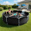 Above Ground Pool Waterfall Fountain Adjustable Clamp Attachment, Smooth Flows 8