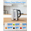 Electric Tea Kettle Borosilicate Glass 1.7L 3