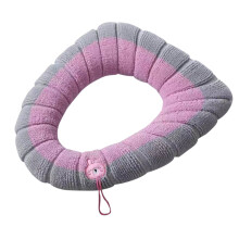 Winter Toilet Seat Cushion, Ultra Soft Fluffy Bathroom Toilet Cover, Cozy Home Upgrade Essential, Quick Release Washable Toilet Seat Pad