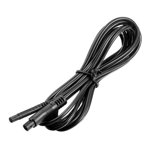Backup Camera Extension Cable 4-Pin Black 12V/24V
