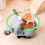 Scooter Toy with Light and Music Gray Interactive Rotating 1