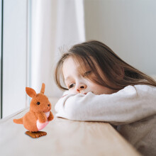 Easter hopping rabbit plush toy for toddlers, 1 piece